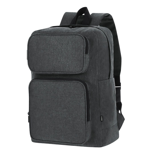 Mochila Necco em RPET 600D com Bolsos e Ajustes