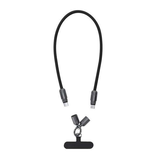 Micers Lanyard Cable 60W com Suporte para Telemóvel