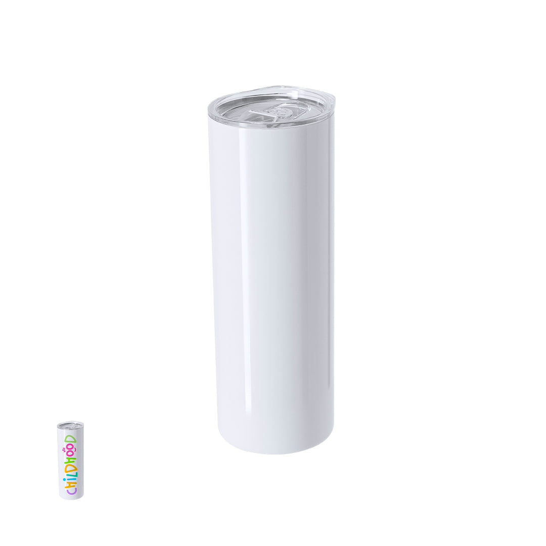 Vaso Térmico Mizu 600ml em Aço Inox Branco