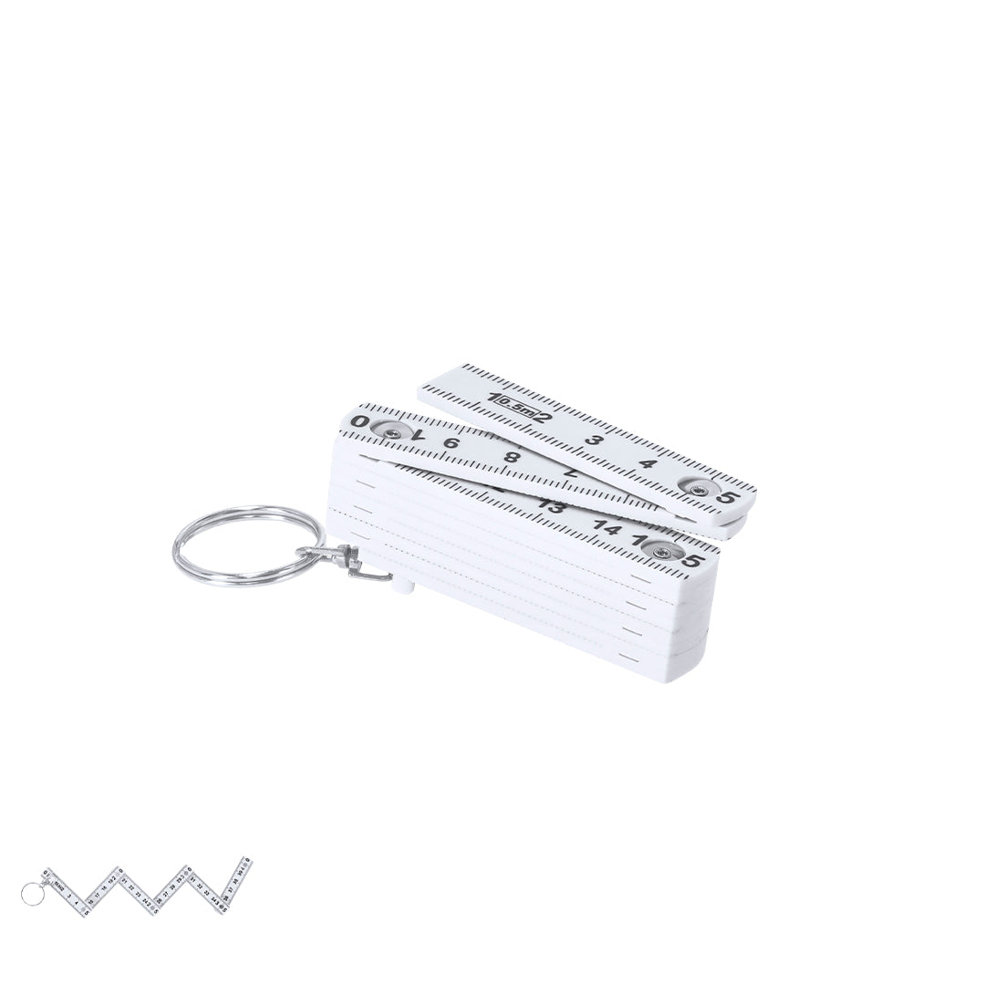 Chaveiro Régua Dobrável 50 cm em ABS Resistente
