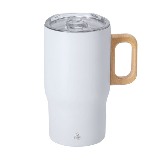 Caneca Térmica em Aço Inoxidável Reciclado 400ml