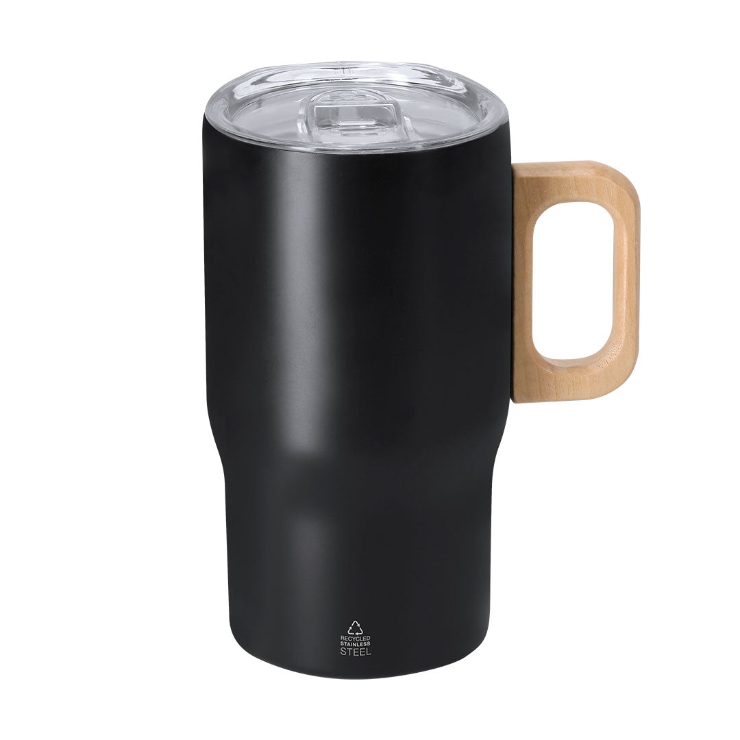 Caneca Térmica em Aço Inoxidável Reciclado 400ml