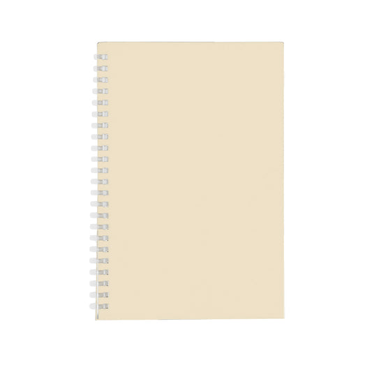 Libreta A5 Ecológica com Anilhas Transparentes