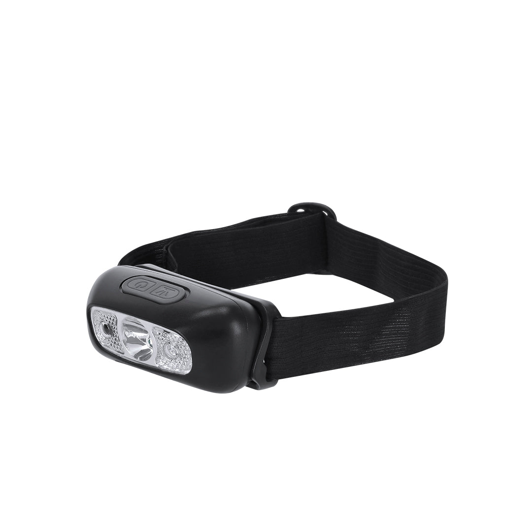 Lanterna Frontal LED Ajustável com Bateria Recarregável
