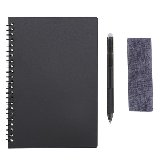 Gratox - Caderno e Caneta Apagável com Pano Limpeza