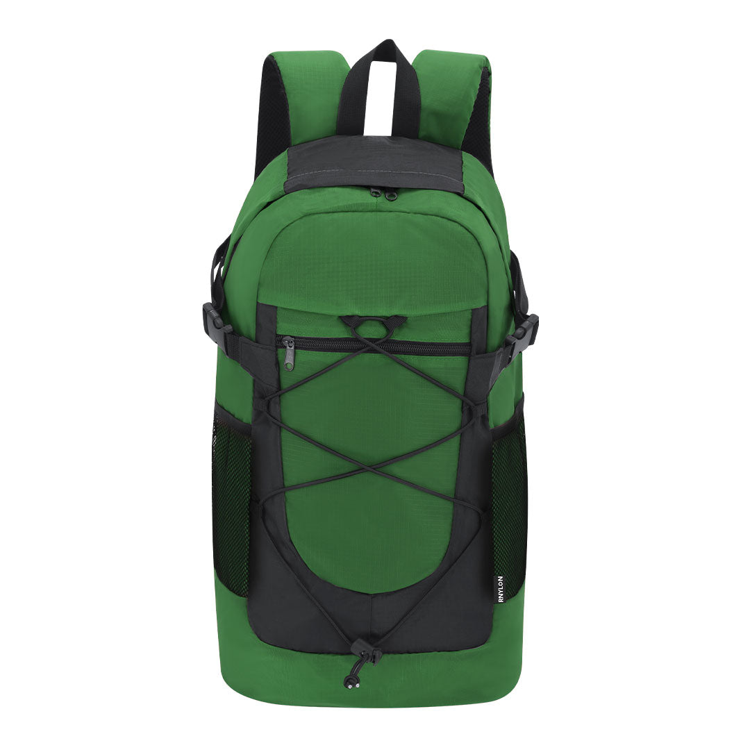Mochila Resistente Nylon Reciclado com Bolsos Práticos