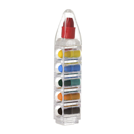 Set de Ceras Coloridas Infantil com 6 Pontas Intercambiáveis