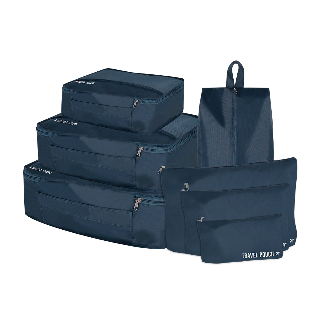Combol Set Organizador 7 Peças para Viagem