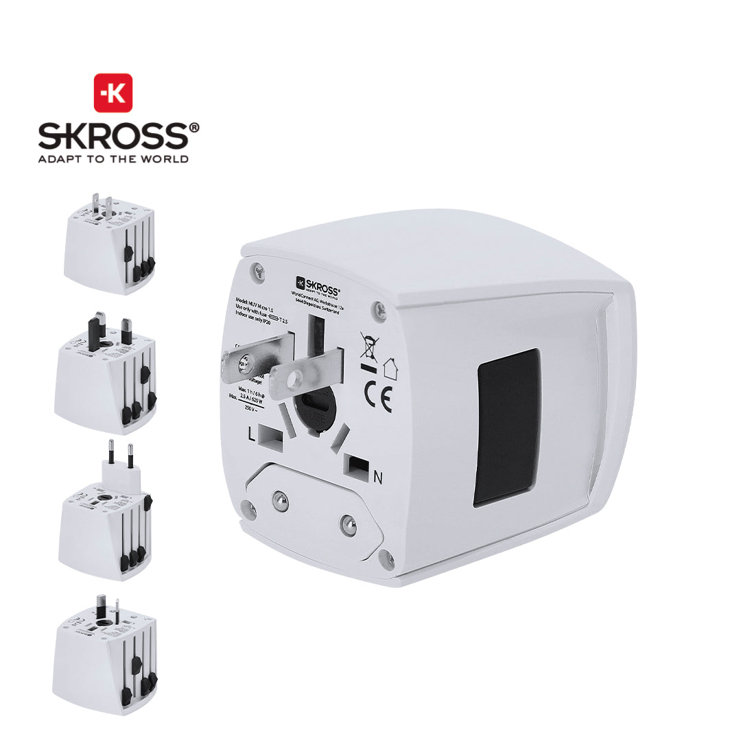 Adaptador de Viagem Universal Compacto MUV MICRO