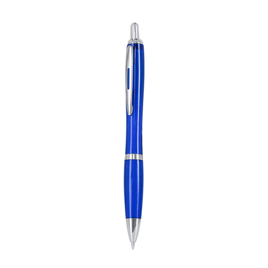 Caneta Lathem em RPET com Design Elegante e Tinta Azul