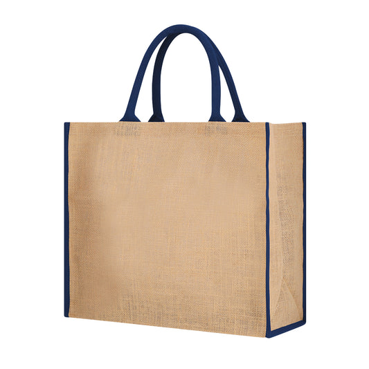 Bolsa em Juta Resistente com Fecho de Velcro