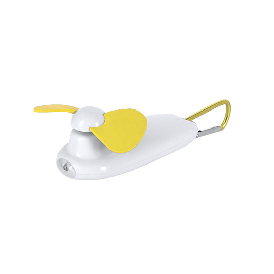 Ventilador Portátil Ticsy com Lanterna LED e Mosquetão