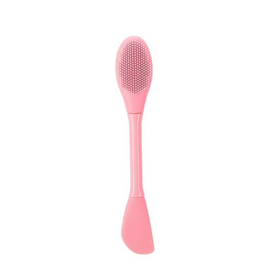 Espátula Facial com Escova Suave para Cuidados Diários