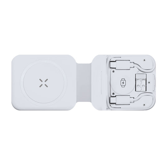 Carregador Multicarga Sem Fios 3 em 1 Vardar 15W