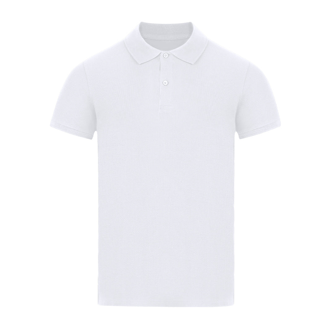 Polo Infantil Branco Charles em Algodão Piqué
