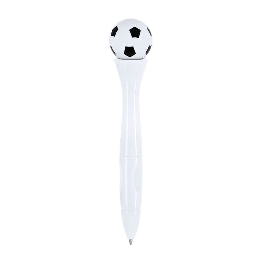 Caneta Antiestresse Giratória com Design de Bola de Futebol