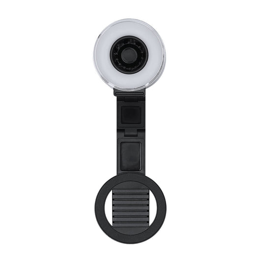 Anel de Luz com Ventoinha e Suporte para Telemóvel