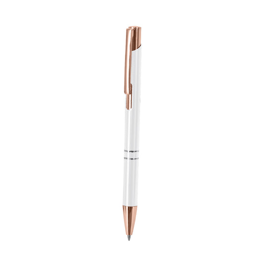 Caneta Croft em Alumínio Reciclado com Detalhes Rose Gold