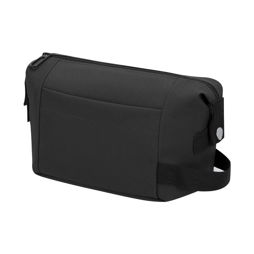 Neceser elegante em PU com fecho e bolso interior