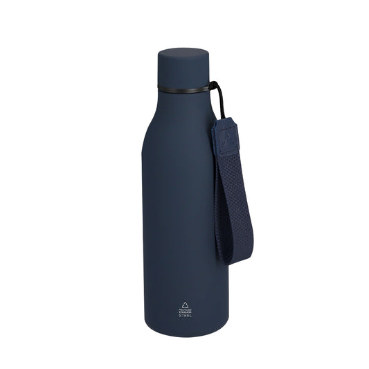 Garrafa Térmica Inox 480ml com Design Emborrachado