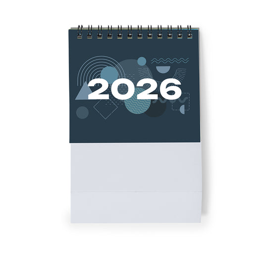 Calendário de Mesa Triangular Personalizável