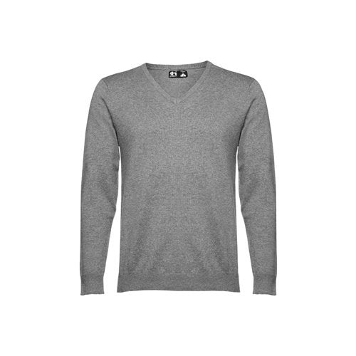 Pullover THC MILAN Homem com Decote em V em Algodão e Poliamida