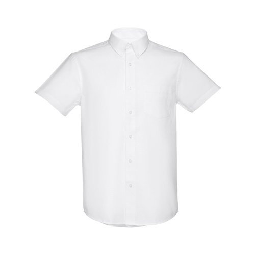 Camisa Oxford Manga Curta THC London WH para Homem - Branca