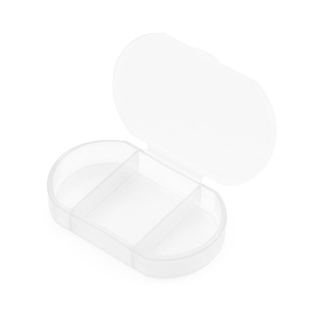Pastillero Trizone com 3 Compartimentos Colorido