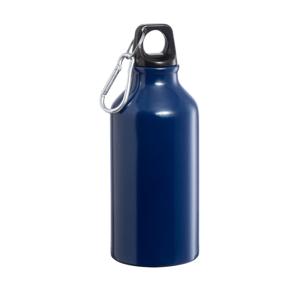 Bidão Mento 400ml em Alumínio Colorido com Mosquetão