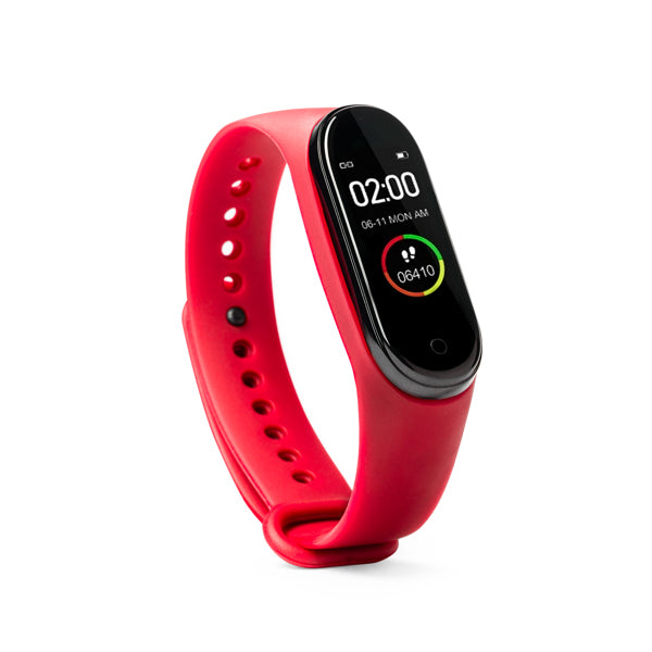 Pulseira de Atividade em Silicone com Monitor de Saúde