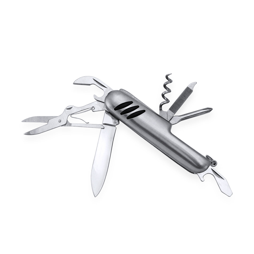 Navaja Multiusos Kolmi com 10 Funções em Aço Inox