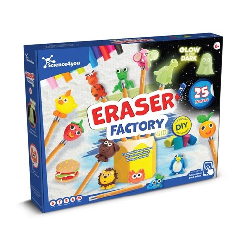 Rubber Factory – Kit para Criar Borrachas Personalizadas