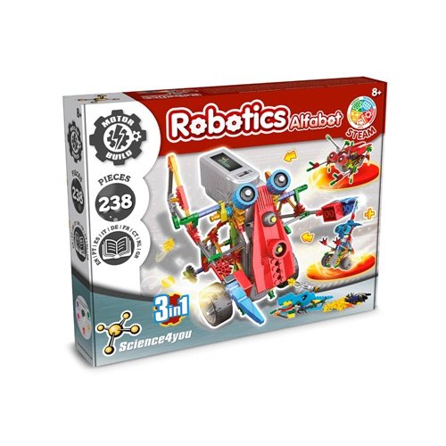 ALFABOT - Puzzle Educativo de Robótica com 237 Peças