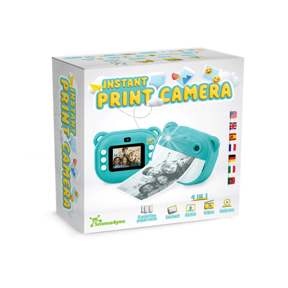 Instant Camera: Brinquedo Didático Multifuncional para Crianças