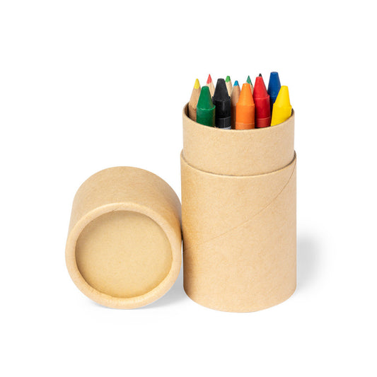Conjunto Criativo de Lápis e Ceras Coloridas