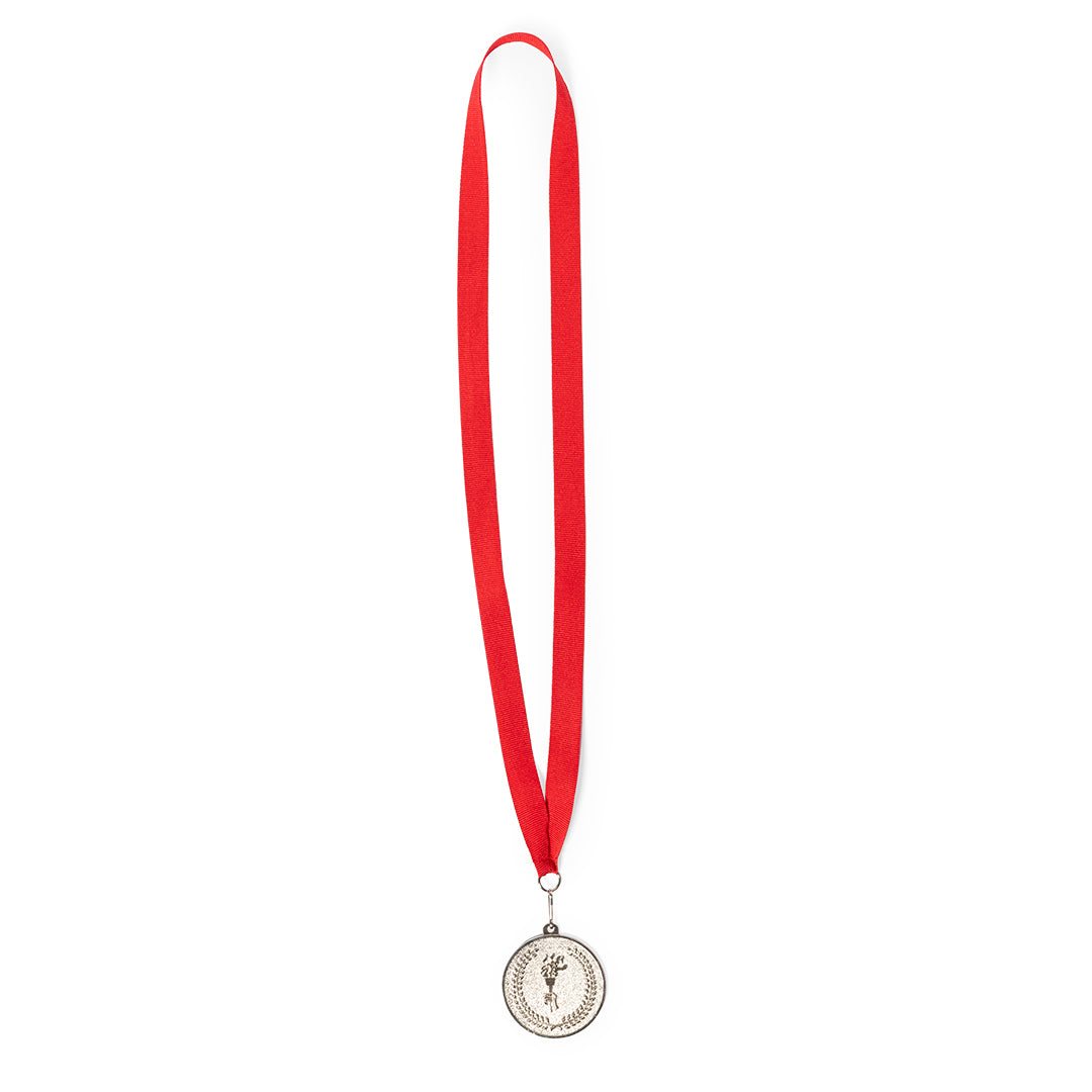 Medalha Corum com Fita Vermelha e Bandeira de Espanha