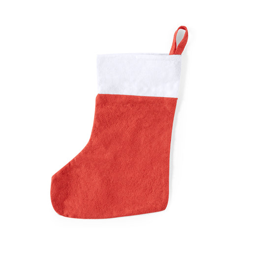 Meia de Natal Grande com Cores Tradicionais