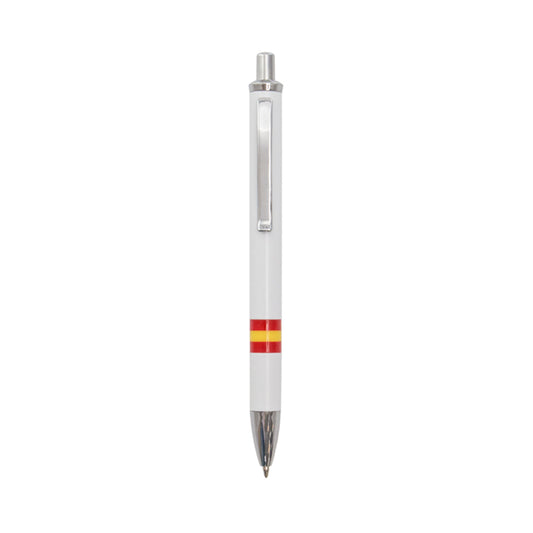 Caneta Horten Bicolor com Bandeira Nacional