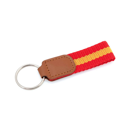 Chaveiro em Poliéster com Bandeira de Espanha