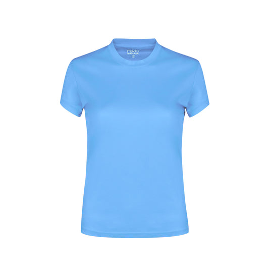 Camiseta Técnica Mulher Respirável e Colorida