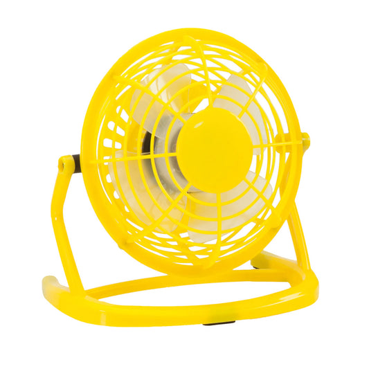 Mini Ventilador USB Compacto e Colorido para Escritório