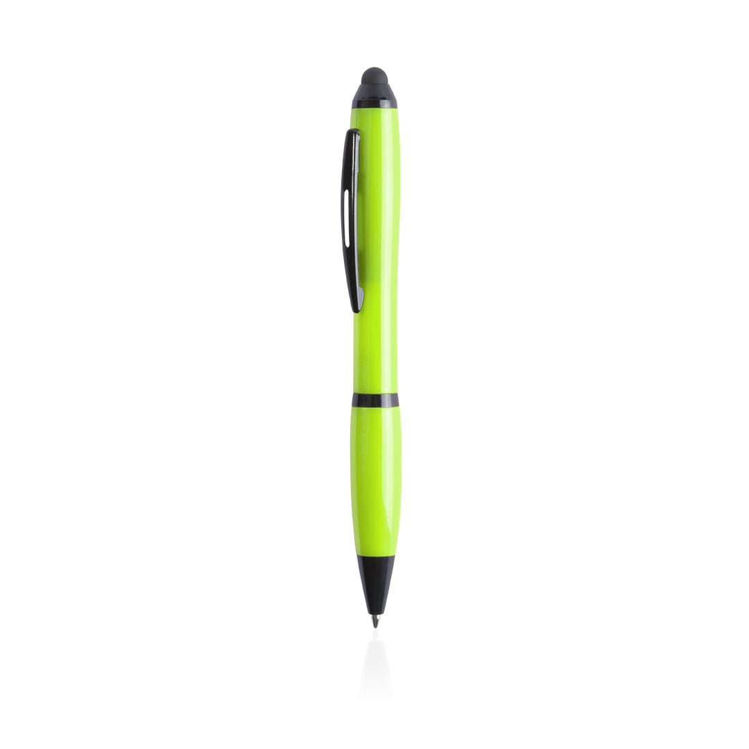 Caneta Puntero Bicolor com Design Fluorescente