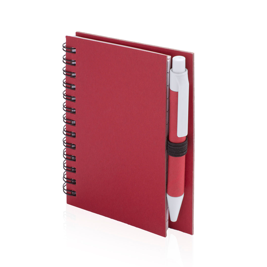 Pilaf - Libreta com Boligrafo em Cartão Reciclado