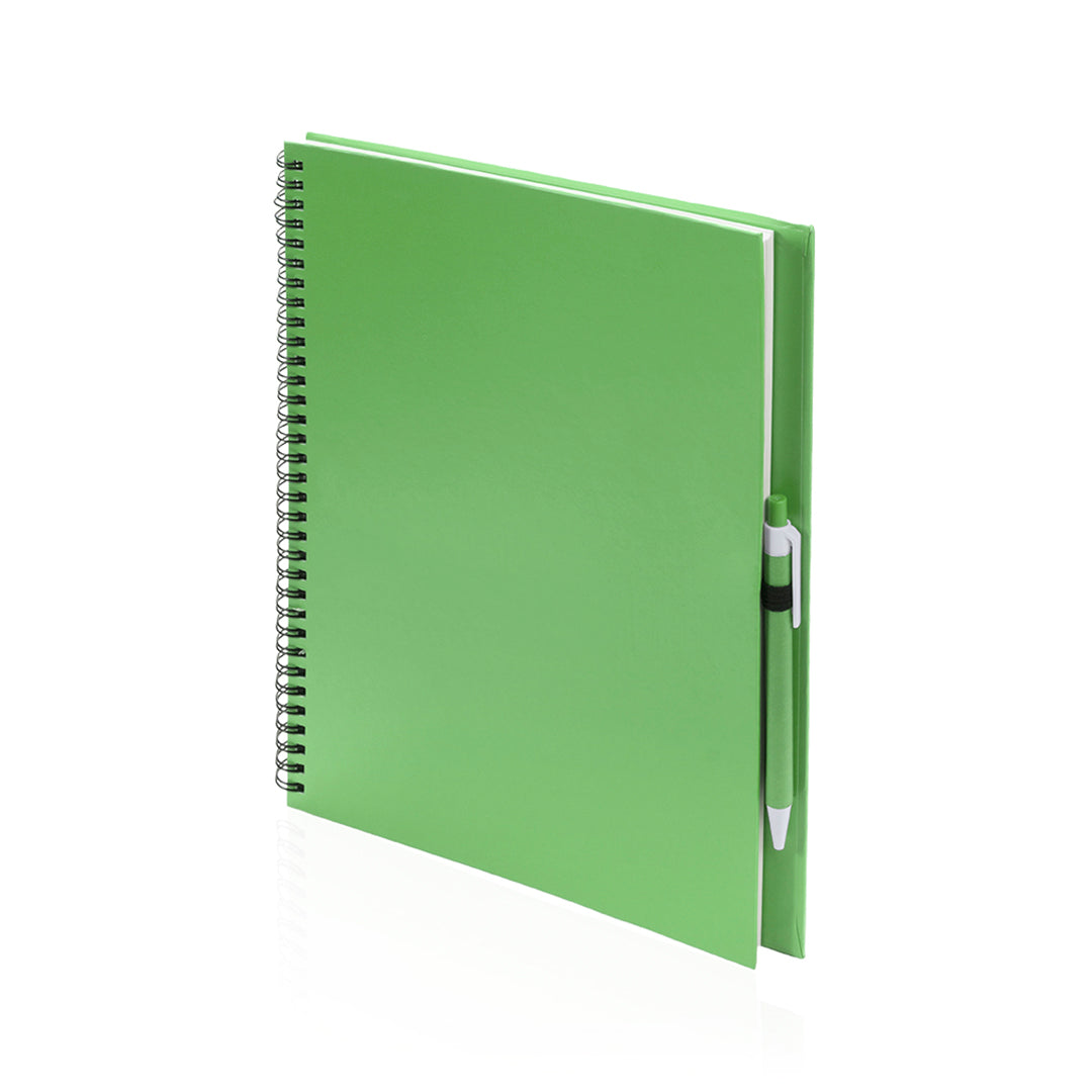 Libreta Tecnar com Caneta em Cartão Reciclado