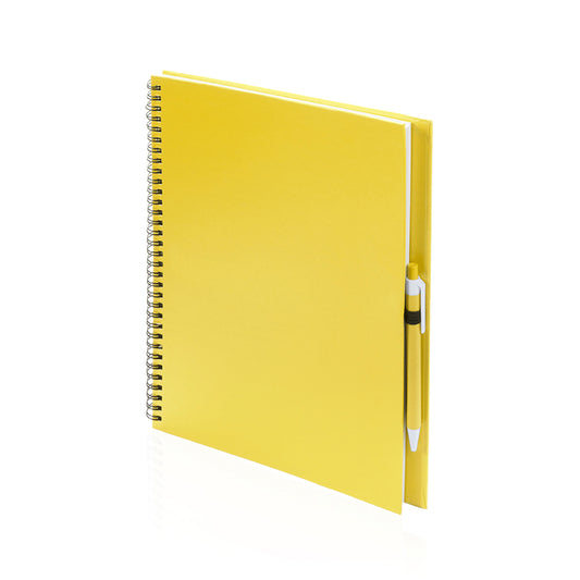 Libreta Tecnar com Caneta em Cartão Reciclado