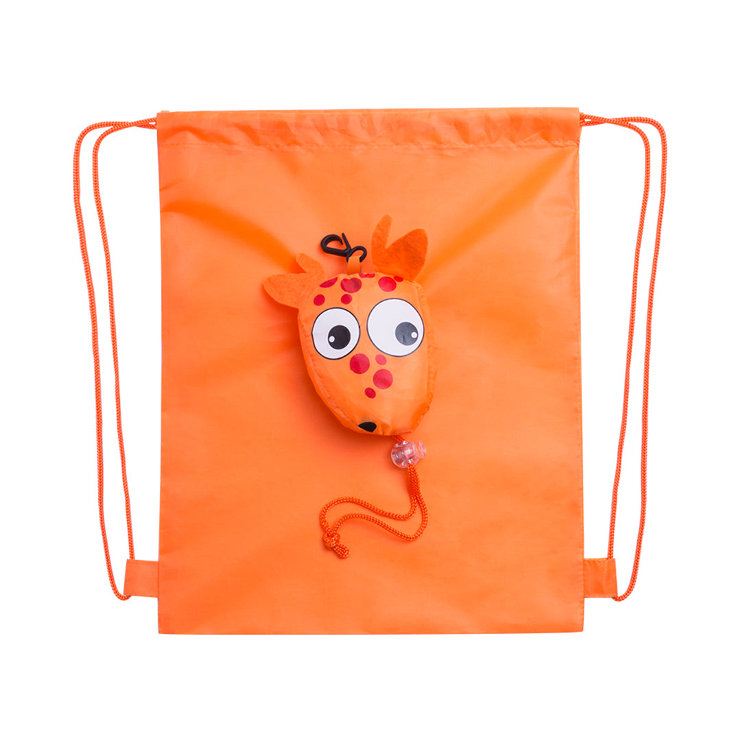 Mochila Plegável Infantil Kissa com Design Divertido