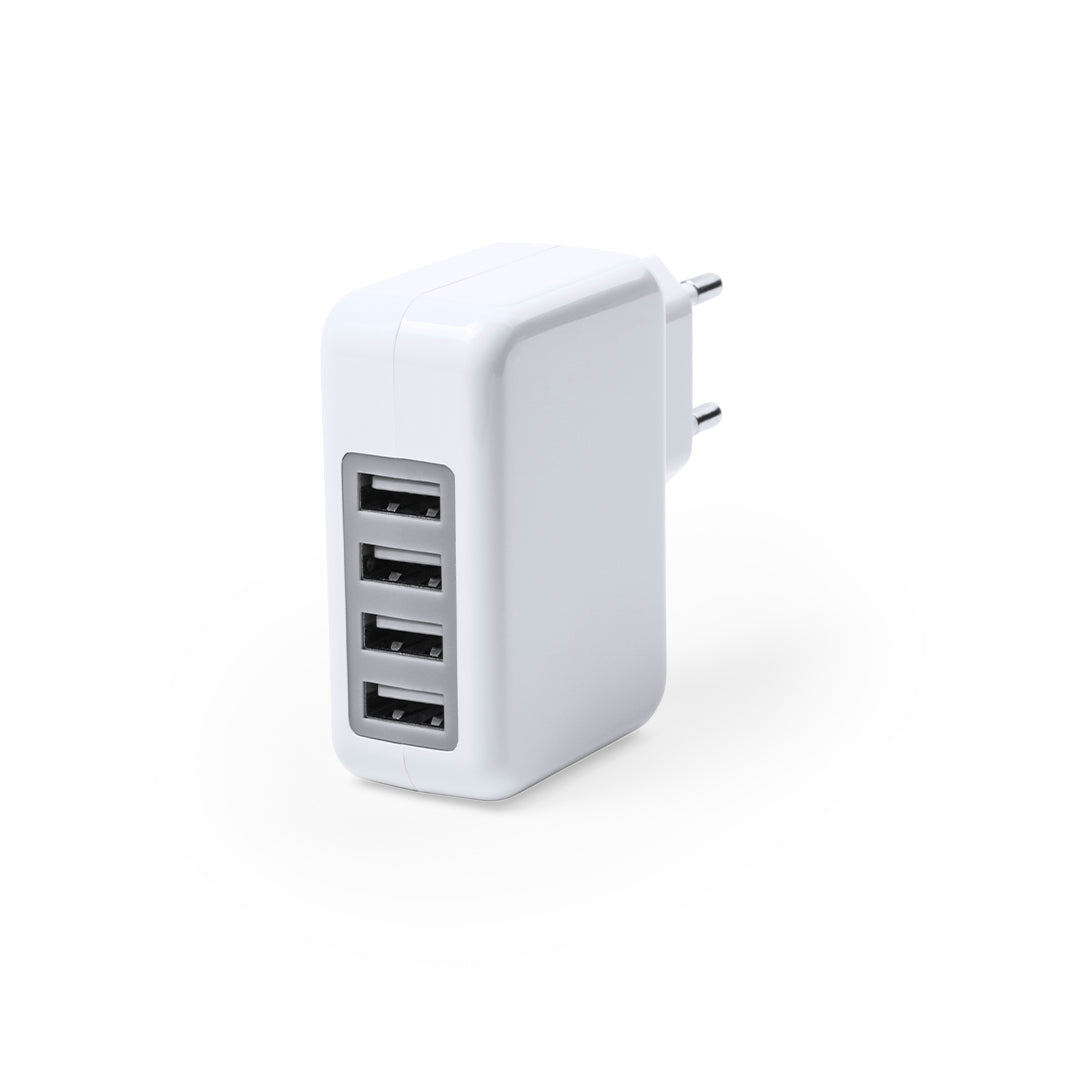 Carregador USB de Parede Gregor 4 Saídas 3100mA