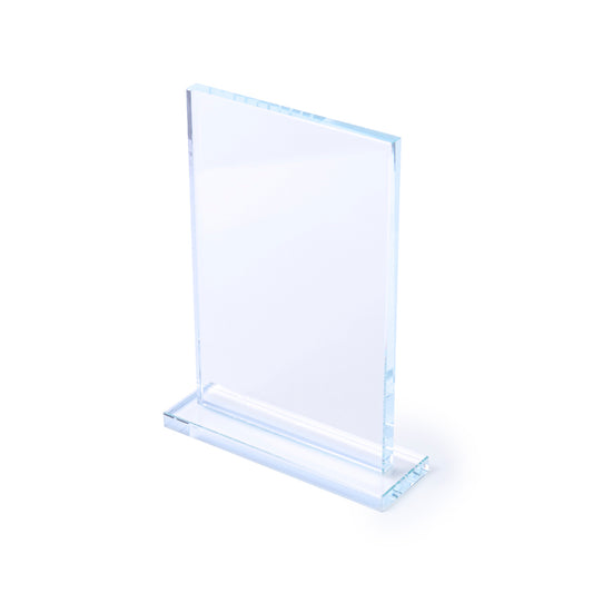 Placa Troféu em Cristal com Design Elegante