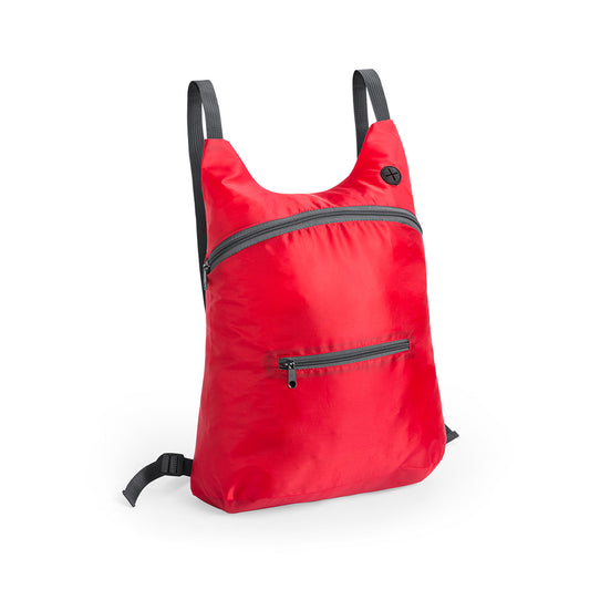Mochila Plegável Mathis em Poliéster Colorido
