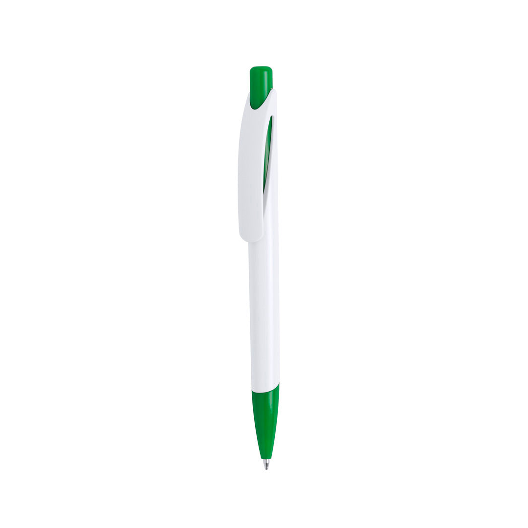 Caneta Hurban Bicolor com Design Moderno e Tinta Azul